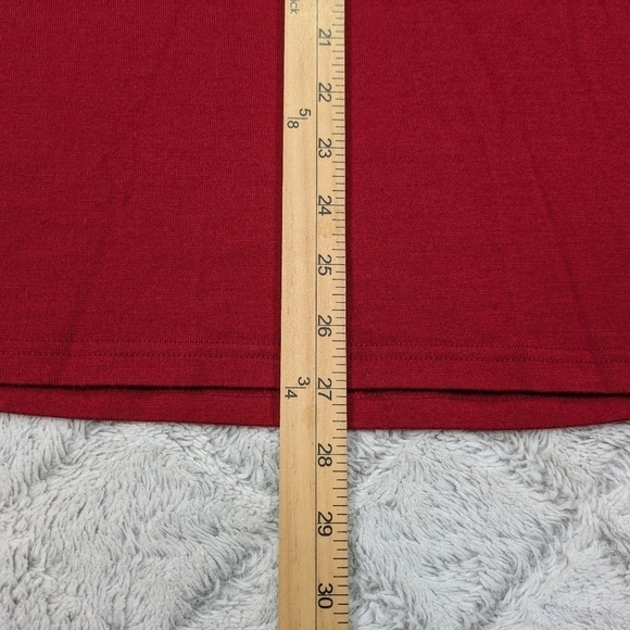 Icebreaker Jacket Men's L Red Navy Block Tech Pullover ½ Zip Merino 260 Body fit - Picture 5 of 10